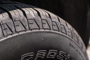 Close view of a tire. | Hyundai service center in Fort Smith, AR.