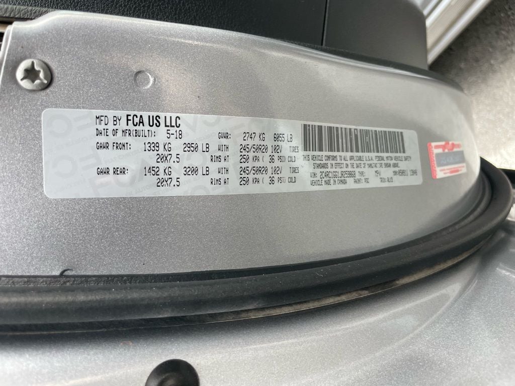 2018 Chrysler Pacifica Limited - S APPEARANCE PKG / ADAPTIVE CRUISE