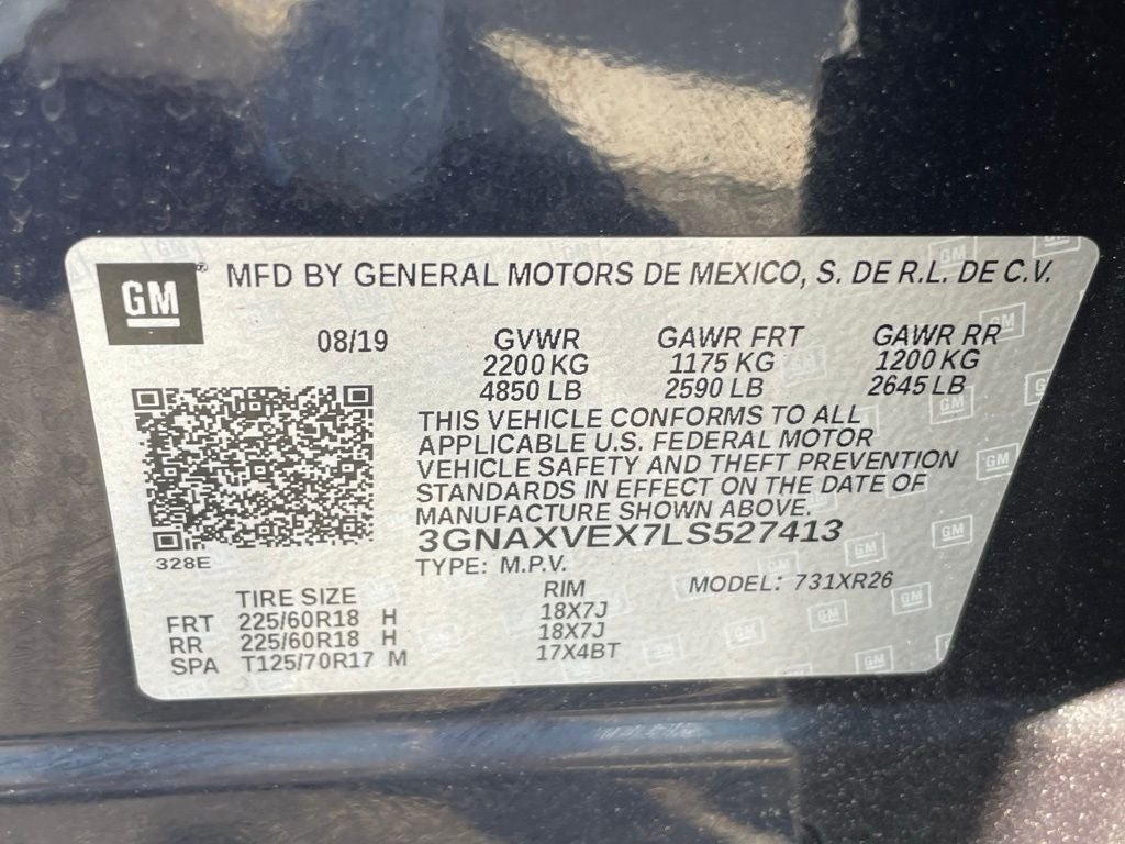 2020 Chevrolet Equinox LT - POWER LIFTGATE / REMOTE START