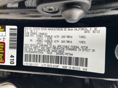 2023 Toyota Tacoma TRD Off-Road V6 - SUNROOF / JBL AUDIO