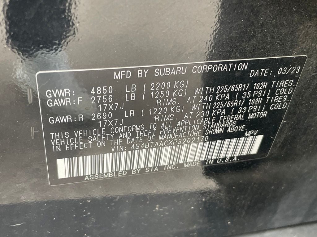 2023 Subaru Outback 2.5i - ADAPTIVE CRUISE / 32 MPG