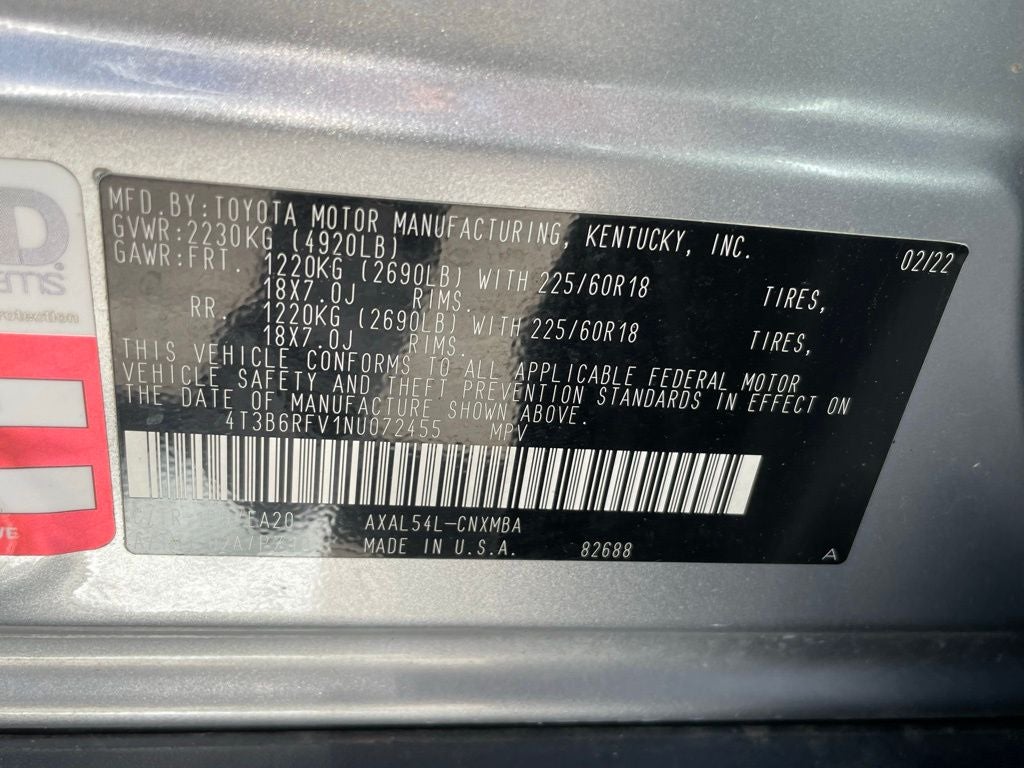 2022 Toyota RAV4 Hybrid XLE - POWER LIFTGATE / APPLE CARPLAY