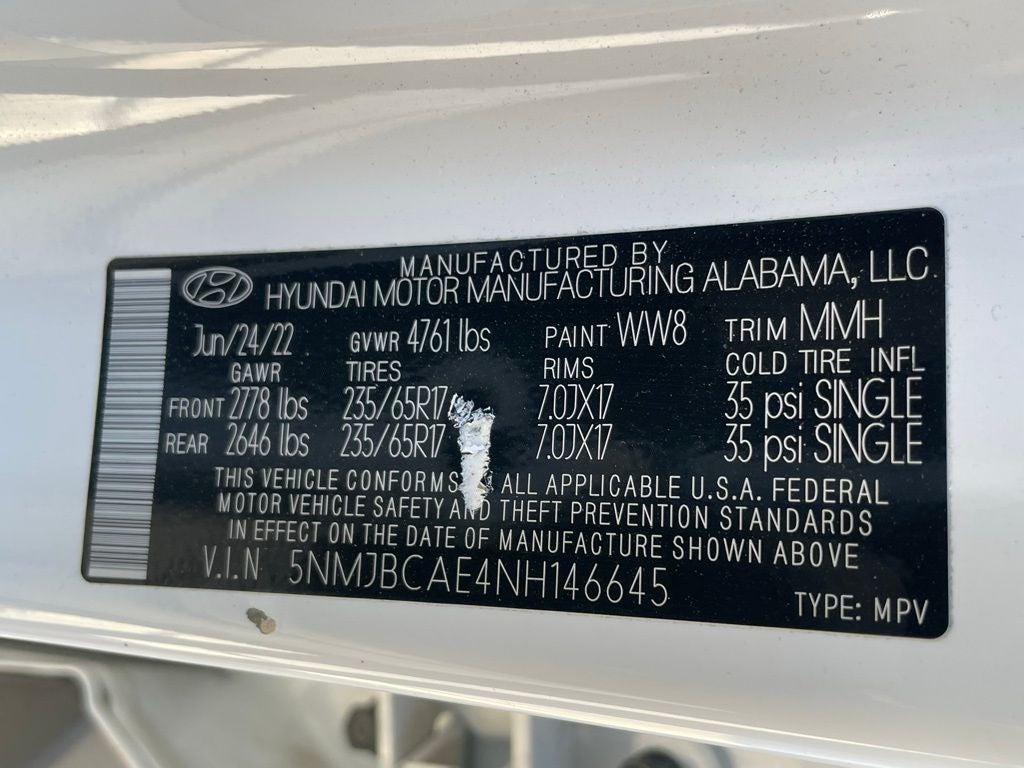 2022 Hyundai TUCSON SEL - ONE OWNER / HEATED SEATS