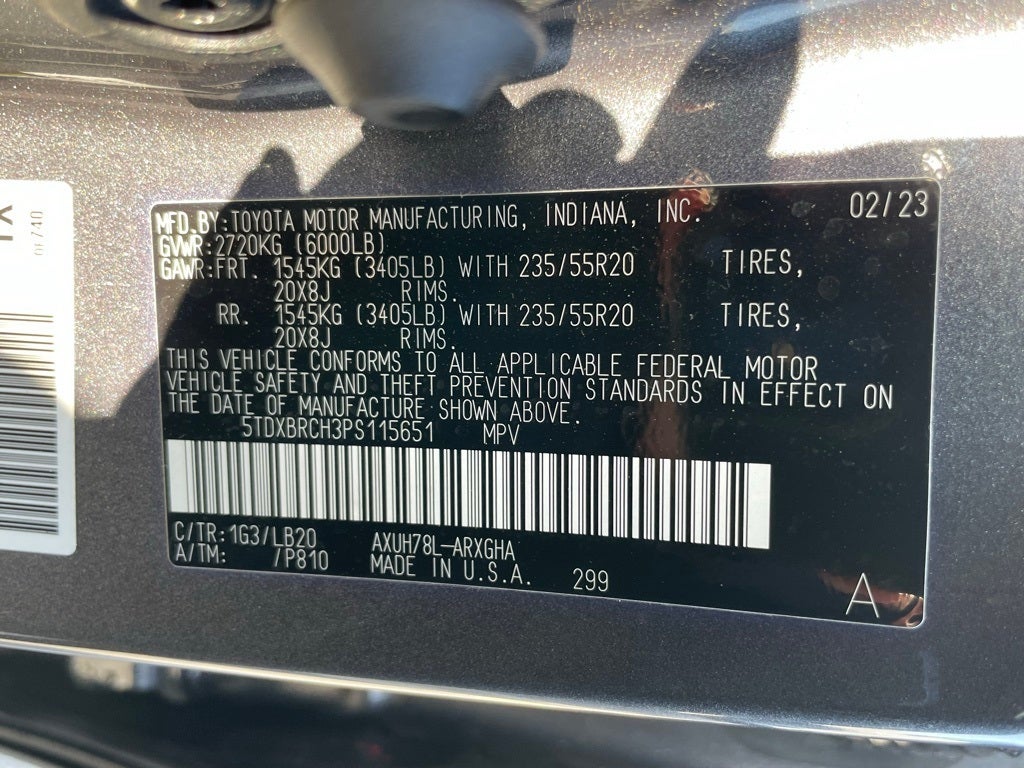 2023 Toyota Highlander Hybrid Limited - MOONROOF / VENTILATED SEATS