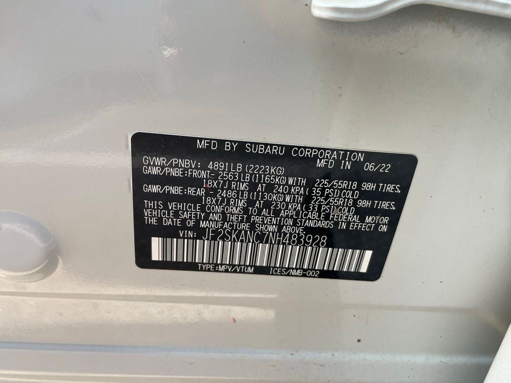 2022 Subaru Forester Limited