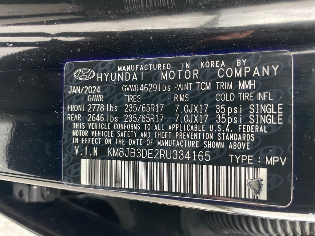 2024 Hyundai TUCSON SEL - BLIND SPOT ASSIST / WIRELESS CARPLAY