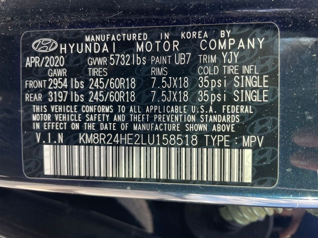 2020 Hyundai PALISADE SEL - POWER SUNROOF / SMART CRUISE CONTROL