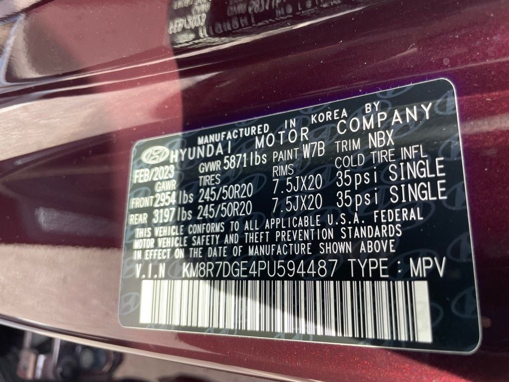 2023 Hyundai PALISADE Calligraphy - ONE OWNER / AMBIENT LIGHTING