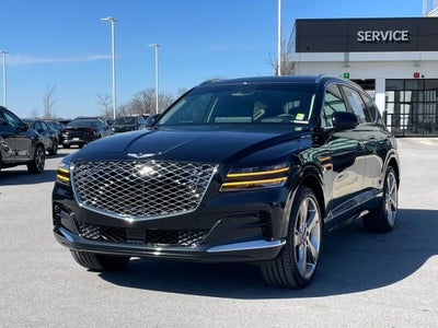 2021 Genesis GV80 3.5T Advanced + - HEADS UP DISPLAY / NAPPA LEATHER