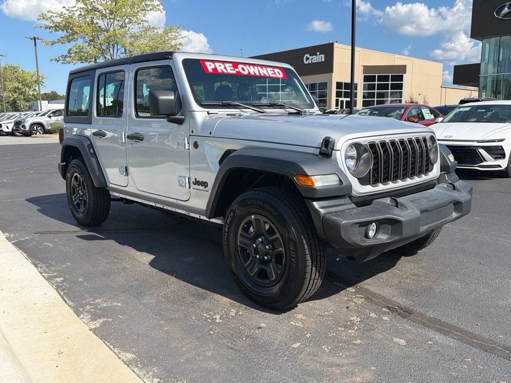 2024 Jeep Wrangler Sport CLEAN CARFAX 1-OWNER