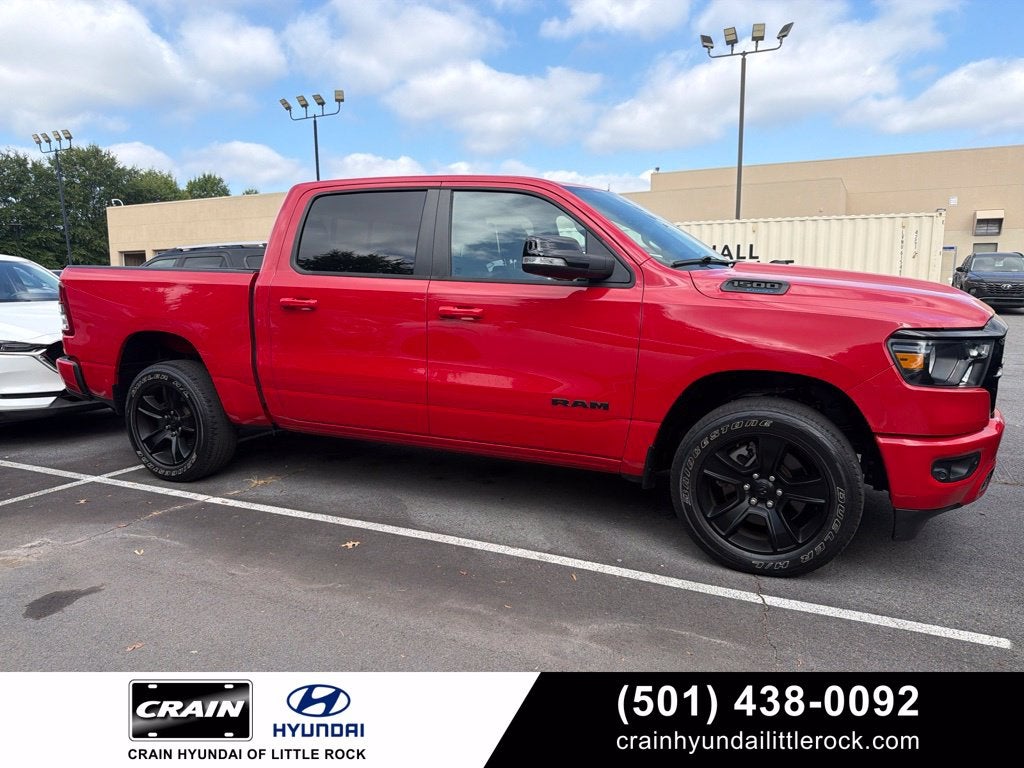 2021 RAM 1500 Big Horn/Lone Star Night Pkg, One Owner, Level 2 Pkg
