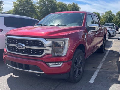 2021 Ford F-150 Platinum Clean CarFax, Pano Moonroof, Leather