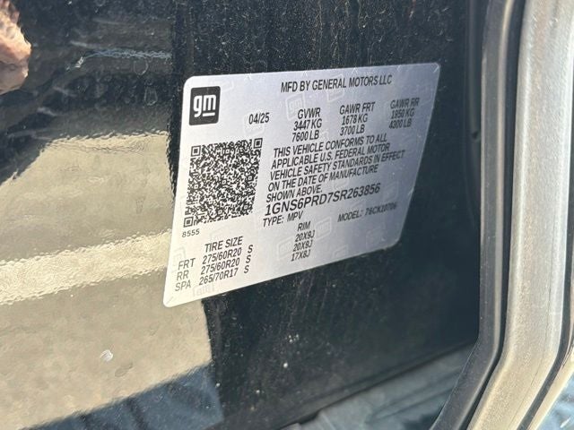 2025 Chevrolet Tahoe Z71
