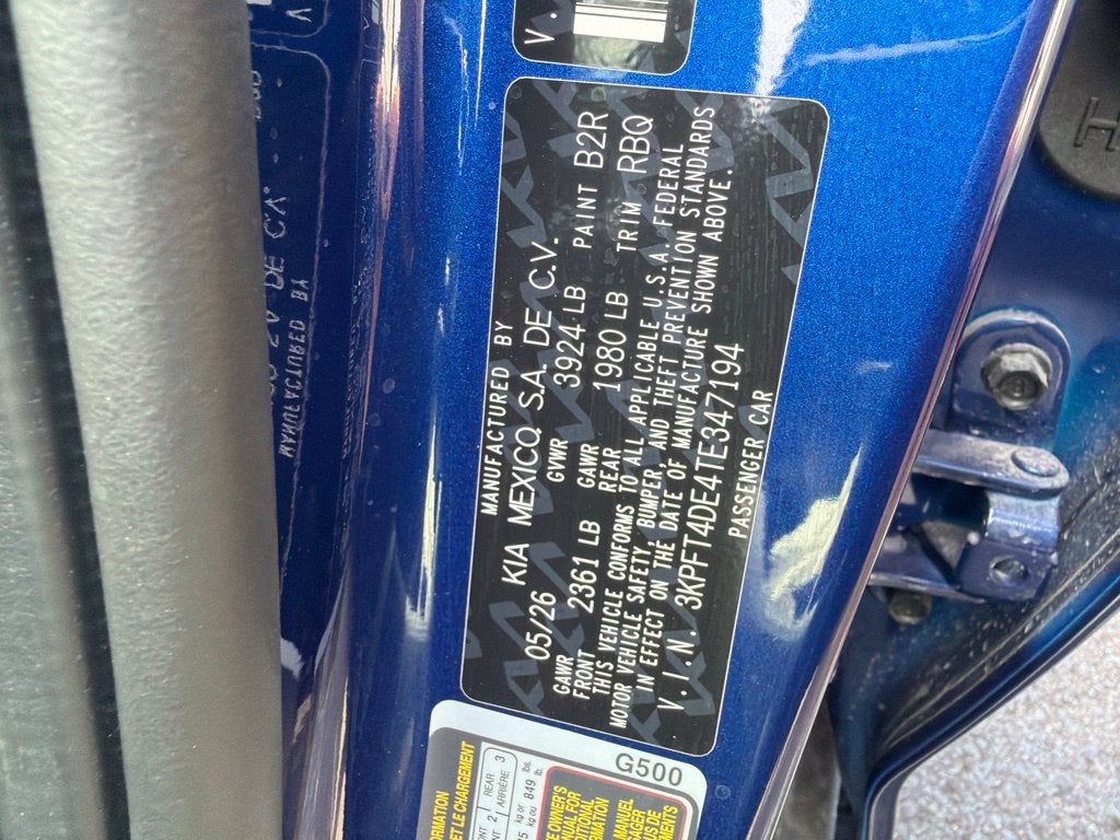 2026 Kia K4 LXS Low Miles, One Owner