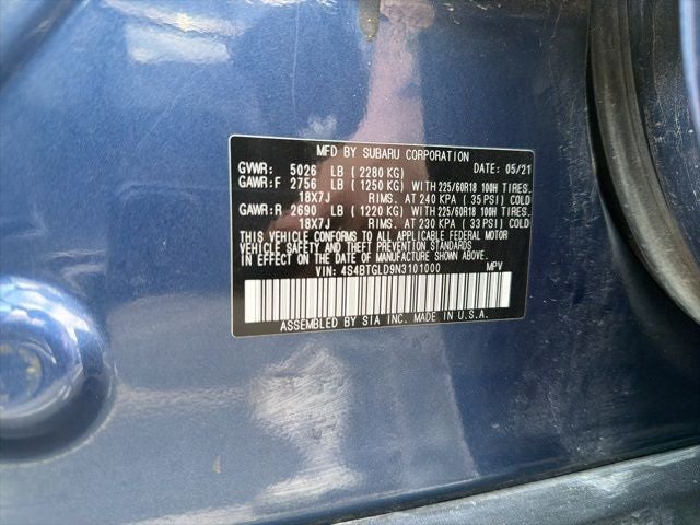 2022 Subaru Outback Onyx Edition XT