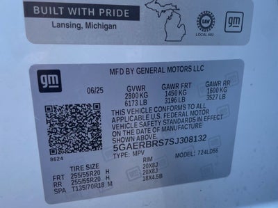2025 Buick Enclave Sport Touring Clean CarFax