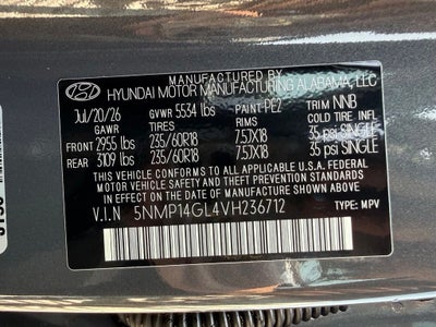 2027 Hyundai SANTA FE SE