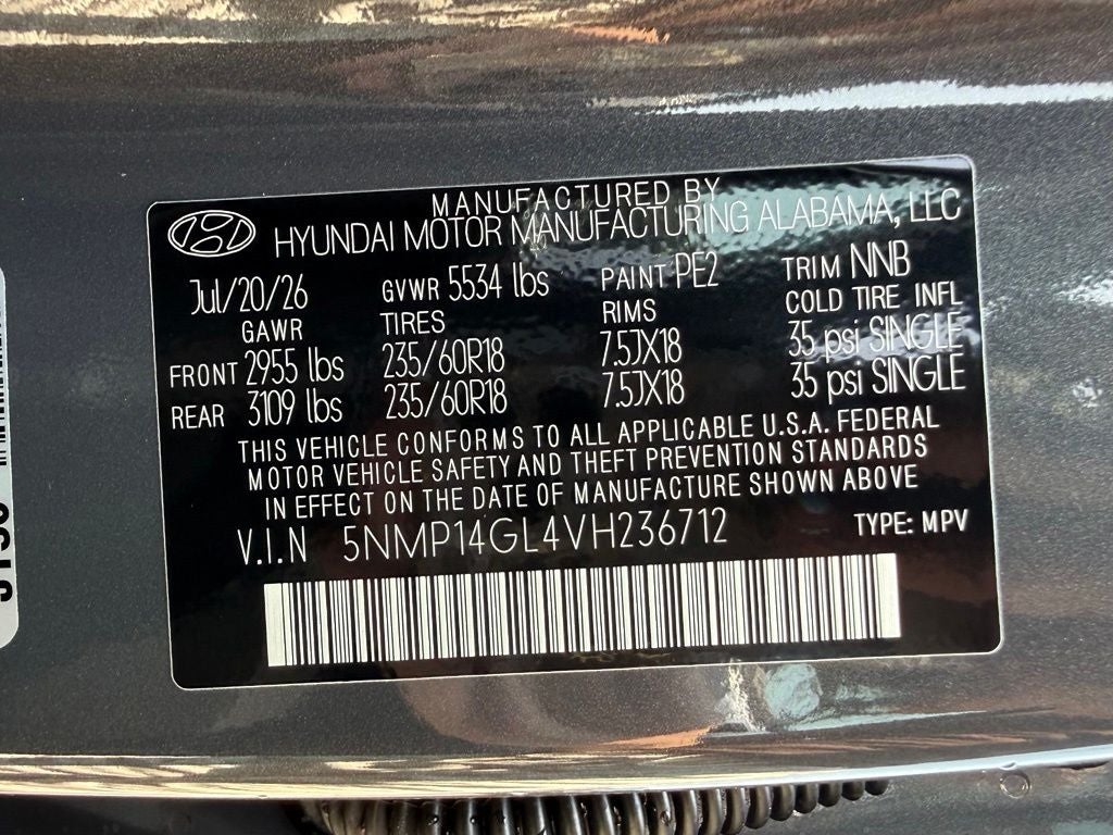 2027 Hyundai SANTA FE SE