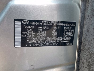 2023 Hyundai SANTA FE SEL Clean Carfax, One Owner