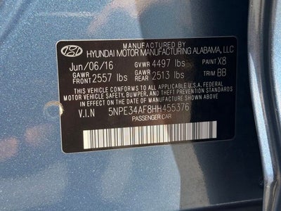 2017 Hyundai SONATA Limited