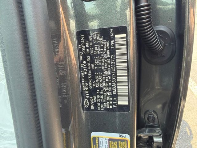 2026 Hyundai TUCSON HYBRID SE