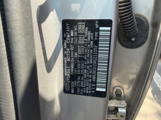 2024 Hyundai TUCSON HYBRID Blue