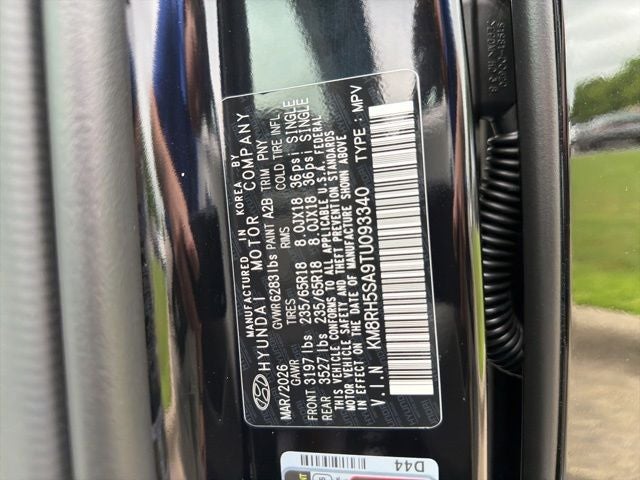 2026 Hyundai PALISADE HYBRID Blue SEL Premium 8 Passenger