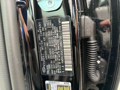 2026 Hyundai PALISADE HYBRID Blue SEL 7 Passenger