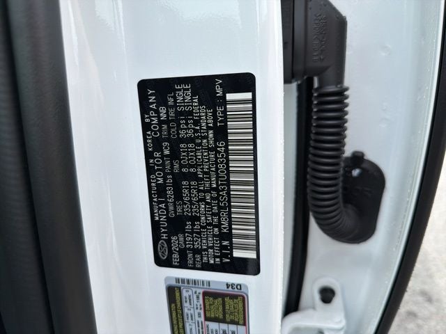 2026 Hyundai PALISADE HYBRID Blue SEL 7P