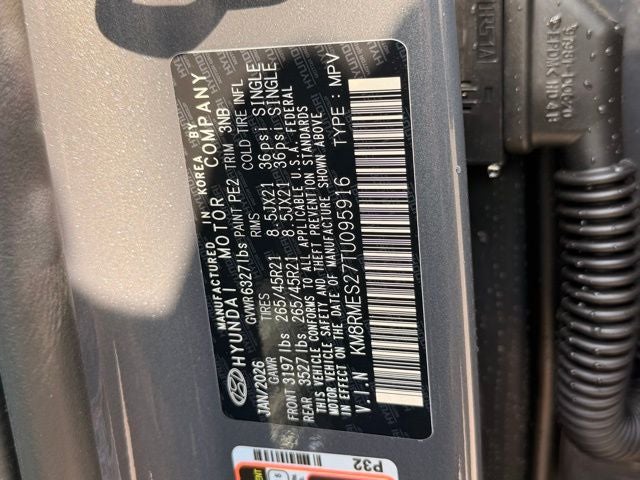 2026 Hyundai PALISADE Calligraphy