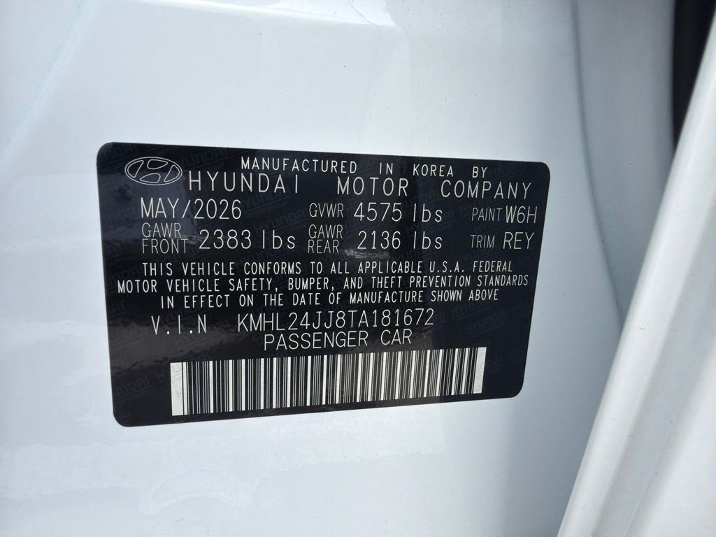 2026 Hyundai SONATA HYBRID Blue