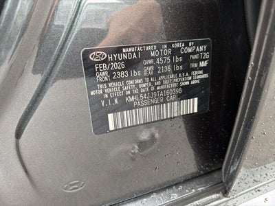 2026 Hyundai SONATA HYBRID Limited
