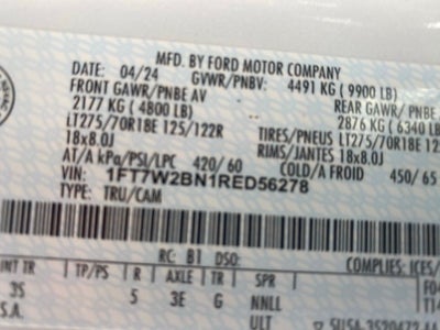2024 Ford F-250SD XLT