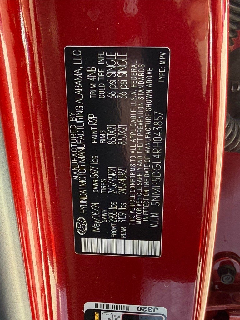 2024 Hyundai SANTA FE Calligraphy