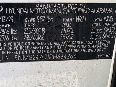 2023 Hyundai SANTA FE SEL