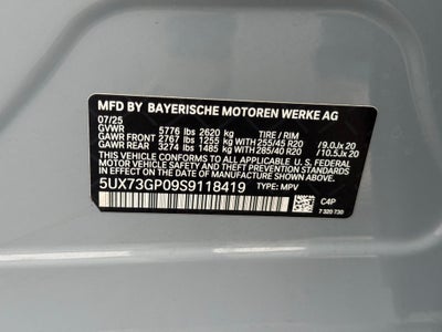 2025 BMW X3 M50 xDrive