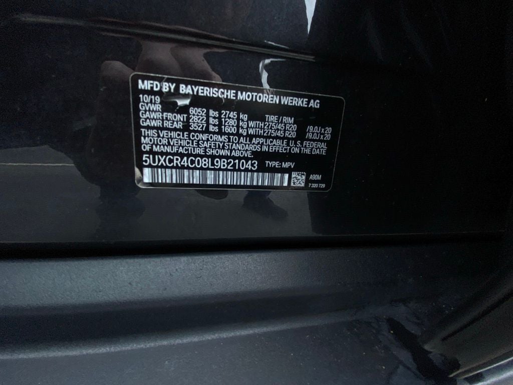 2020 BMW X5 sDrive40i