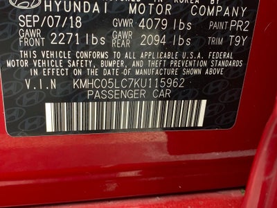 2019 Hyundai IONIQ HYBRID Limited