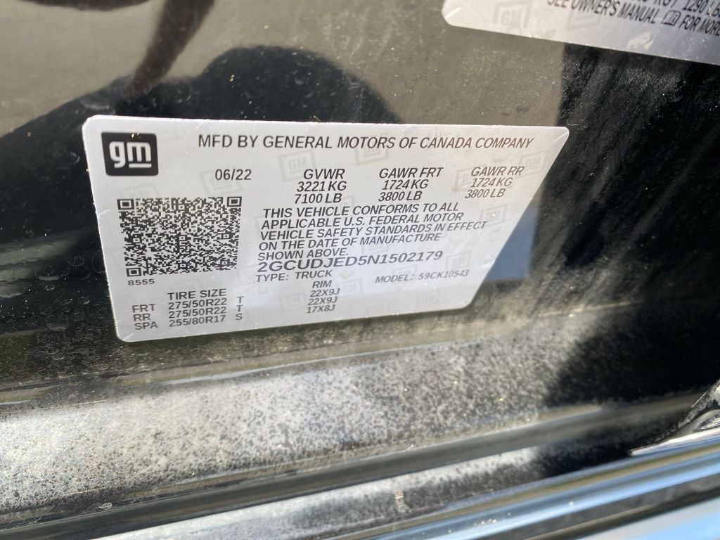 2022 Chevrolet Silverado 1500 High Country