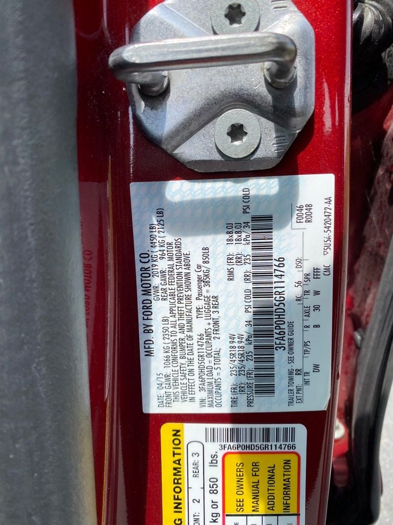 2016 Ford Fusion SE