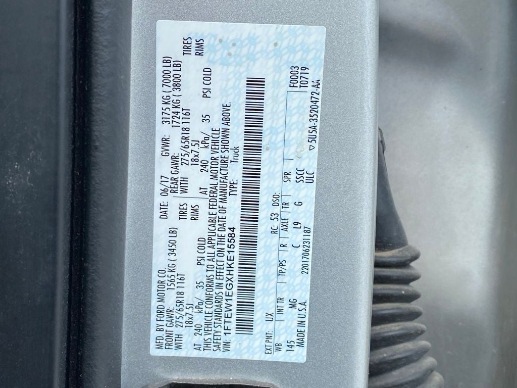 2017 Ford F-150 XLT