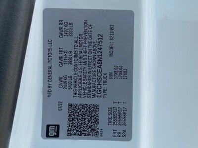 2022 Chevrolet Colorado LT