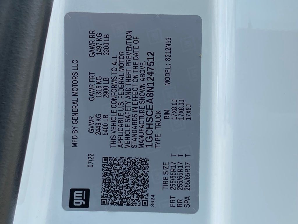 2022 Chevrolet Colorado LT