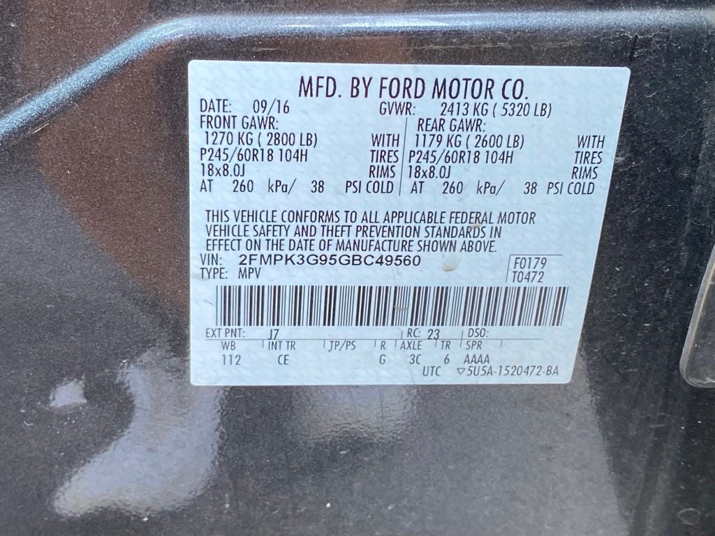 2016 Ford Edge SE