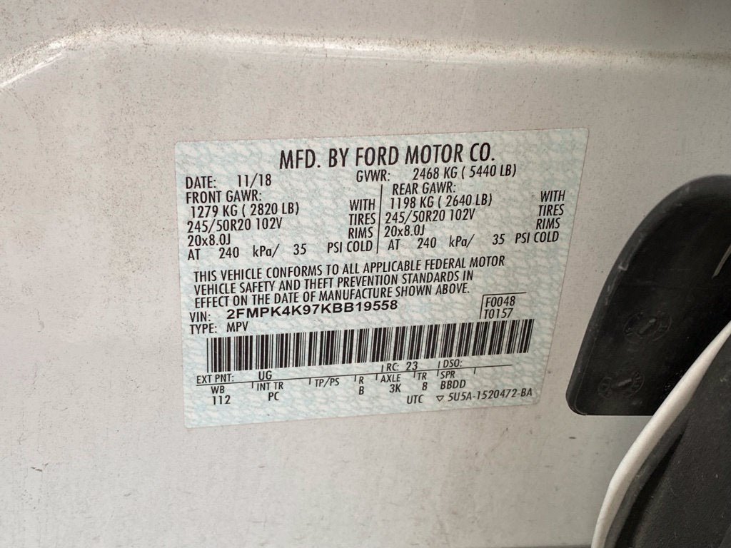 2019 Ford Edge Titanium