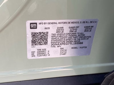 2026 Chevrolet Equinox LT