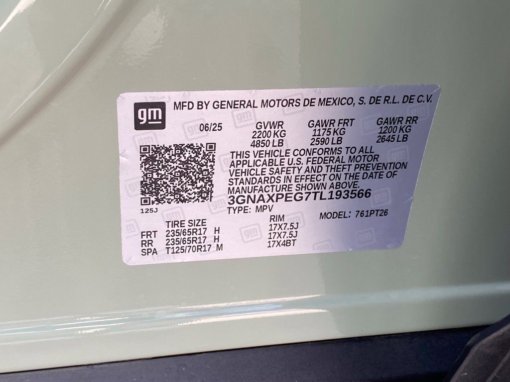 2026 Chevrolet Equinox LT
