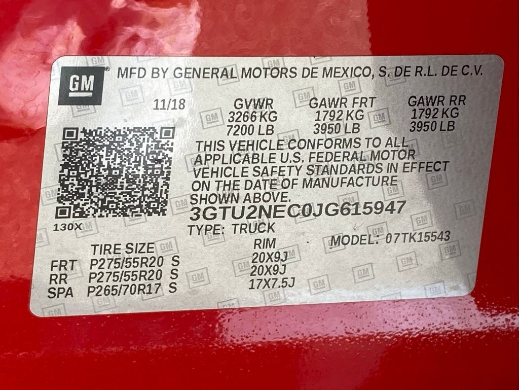 2018 GMC Sierra 1500 SLT