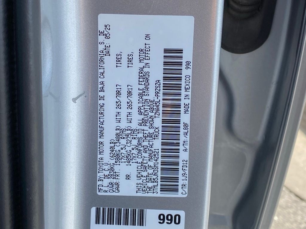 2025 Toyota Tacoma TRD Off-Road