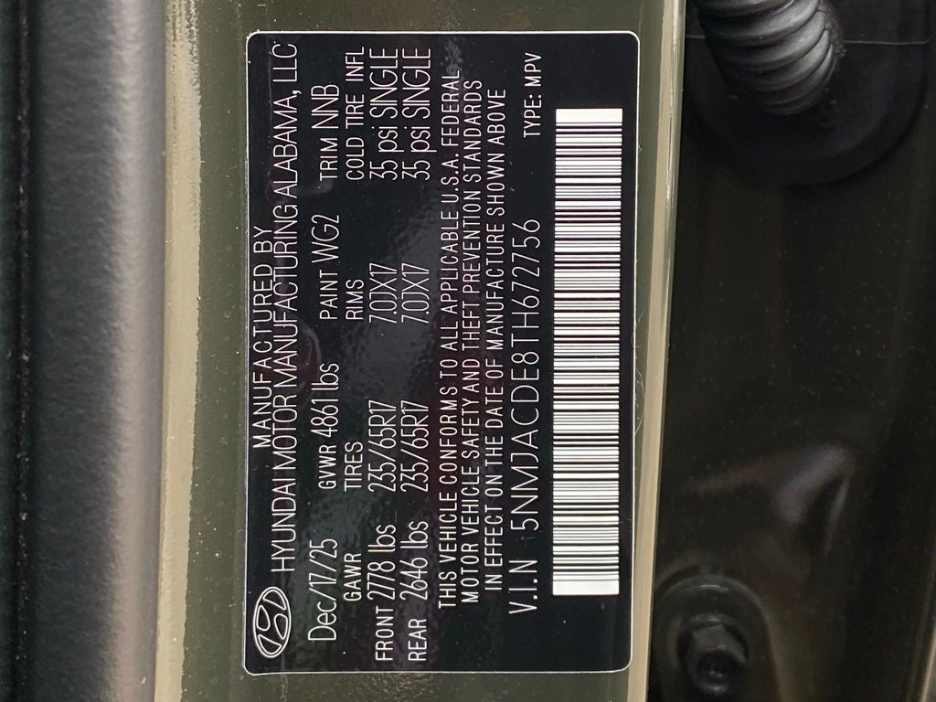 2026 Hyundai TUCSON SE AWD